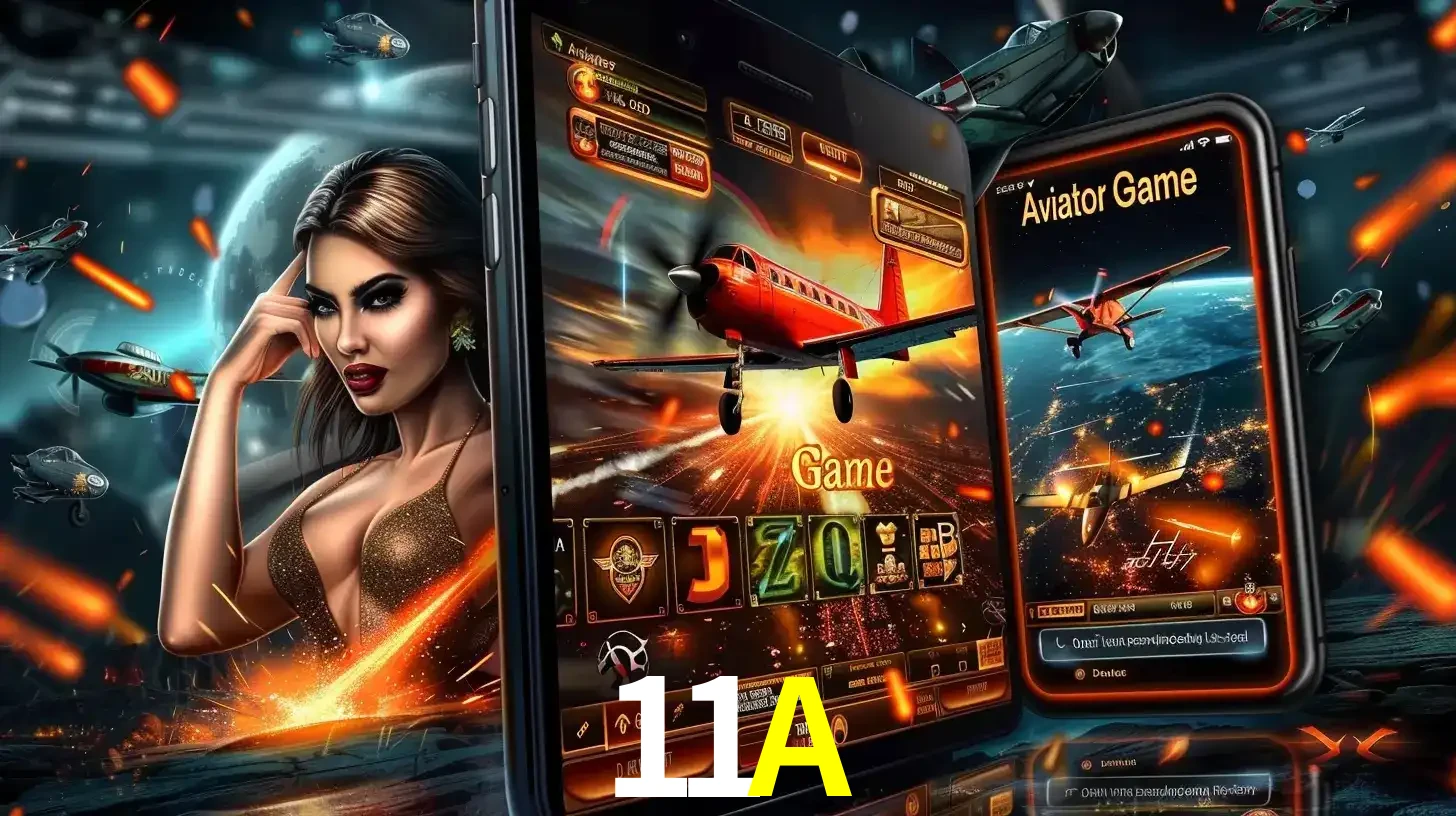 Mulher estilosa cercada por telas que exibem a jogabilidade do Aviator, capturando a intensidade e a estratégia deste popular crash game oferecido pelo 11A.